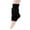 Black, variant on Women's Slouchy Scrunch Crew Socks Elegant Ribbed Knit Stacked Mid Calf Retro Fashion Hosiery Army Green