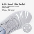 thumbnail image 3 of Walking Shoes for Women Energycloud Womens Shoes - Slip on Running shoes Sneakers for Women Travel Lightweight Comfortable Gym Shoes,WHITEGRAY Size 9, 3 of 6