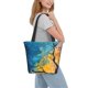 thumbnail image 2 of Balery Abstract Night Sky Tree Bolsa de Hombro con Diseño, Bolsa Grande y Duradera, Bolsa Versátil para Compras, 2 of 6