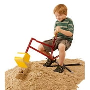 Sand Digger - Sit On Sturdy Steel Digger for Children to Play in Sand