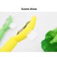 thumbnail image 4 of Rallador de maíz de acero inoxidable con cepillo de limpieza, 4 en 1, para granos frescos, herramienta fácil de retirar para cocineros caseros y cosechar en el jardín. Aestivo | Amarillo |, 4 of 7