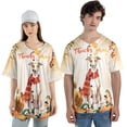 thumbnail image 4 of Happy Thanksgiving Whippet with Turkey Pumpkins Autumn Vibes All Over Print 3D Baseball Shirt Dog Lover Softball Sport - 12018, 4 of 6