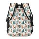 thumbnail image 4 of Disketp Winter Woodland Friends Mochila Estampada para Hombre y Mujer – Mochila Ligera Clásica con Múltiples Bolsillos para Universidad, Trabajo y Viajes-One Size, 4 of 5