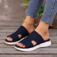 thumbnail image 5 of Mostsola Slippers for Women Soft Sole Walking Shoes Mesh Slide Sandals Open Toe Casual Beach Shoes, 5 of 7