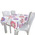 thumbnail image 3 of EREHome Floral Heart Tablecloths Arrow Table Top Decoration 60x84 inches, 3 of 4