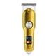 thumbnail image 2 of Cortadora de cabello eléctrica ligera y afilada de metal dorado para uso doméstico, 500 mAh, 2 of 10