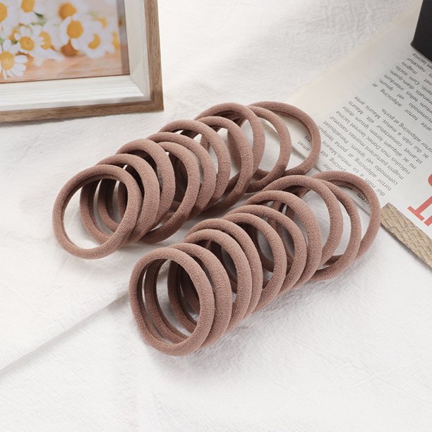 20 piezas bandas elásticas grandes para el cabello para niñas, banda de goma para Coleta, diadema de goma, bandas de goma, accesorios para el cabello a la moda para mujeres Tan Jianjun unisex