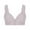 Gray, variant on Bras for Women Front Closure Solid Color Lace Everyday Bralettes Full Coverage Push Up Fashion Front Close Hook Bra Breathable Comfortable Beige M