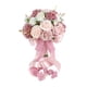 thumbnail image 4 of Ramo de novia de rosas, flores artificiales, decoración, flores de seda, novia creativa, 4 of 9
