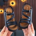 thumbnail image 2 of MEZZALL Girls Sandals Fashion Summer Flat Sandals Open Toe Cute Casual Outdoor Comfortable Lightweight Breathable For Kids Toddler Youth Comfort Baby Wear, 2 of 4