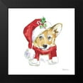 thumbnail image 2 of Grove, Beth 20x20 Black Modern Framed Museum Art Print Titled - Holiday Paws VIII on White, 2 of 5