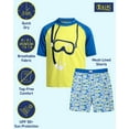 thumbnail image 6 of iXtreme Boys Rash Guard Set - 2 Piece UPF50+ Quick Dry Short Sleeve Swim Shirt & Swim Trunks for Boys, 6 of 6