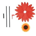 thumbnail image 4 of BAOQIN Garden Tools Clearance sale ! Sunflower Lawn Wind Garden Party Wind Garden Lawn Windmill Decoration Outdoor De (Red), 4 of 8