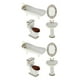 thumbnail image 1 of Tholdsy 4 piezas de simulación de lavabo de cerámica, bañera, lavabo, Kit de piezas divertidas para casa de muñecas, estilo miniatura A Estilo A 2Conjunto, 1 of 6