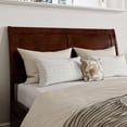 thumbnail image 4 of Portland Full Storage Wood Platform Bed with Matching Footboard in Walnut, 4 of 11