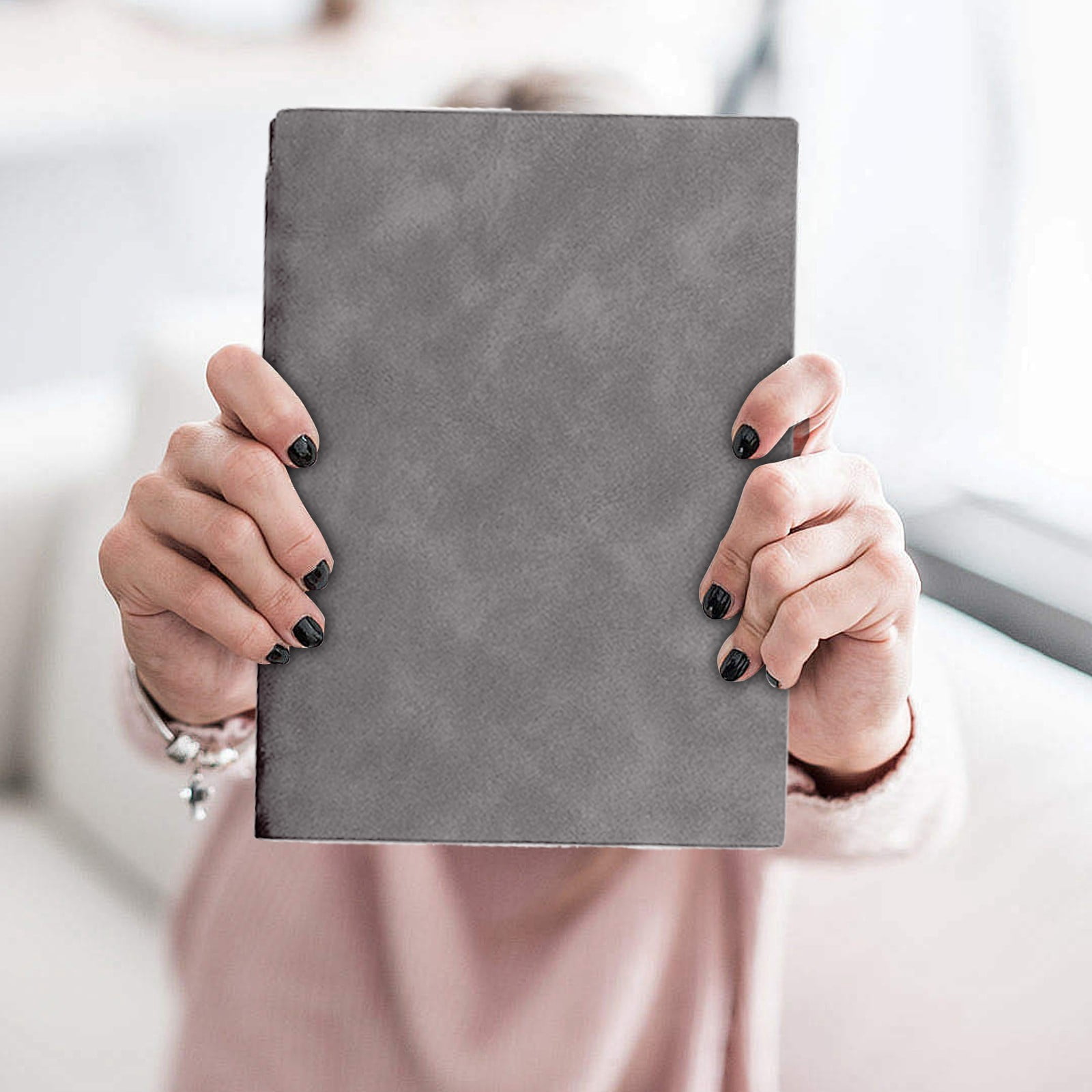 Lined Journal Notebook,A5 Soft Paper Notebook,Thick College Ruled Thick Classic with Pen Loop Notebook Journals for Work Writing Note Taking,Business,Office,6.18x8.35 inch (Coffee)