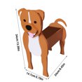 thumbnail image 3 of BNNG Garden Flower Pot Dog Poodle Chihuahua Cute Animal Planters Flower Pot Dog Planter Storage Containers Dog Planters Pet Dog Storage Pots Animal Shaped Planter Pot Suitable for Pet Lover, 3 of 4