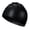 Black, variant on LanSuare Silicone Swim Cap for Adults, High Elasticity Waterproof Design, Non-Slip Comfort for Men Women Swimming Training