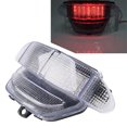 thumbnail image 3 of Adecuado para Honda 1998 1999 CBR 900RR Luz trasera de freno LED con corte de lente transparente., 3 of 4
