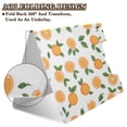thumbnail image 2 of FORMRS A4 Clipboard Folder with Pen Holder Horizontal Foldable School Office Binder, Orange, 2 of 9
