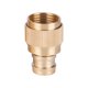 thumbnail image 2 of Outdoor Garden Tap Kit Brass Hose Connector Adaptor Fittings Spray Nozzle, 2 of 5