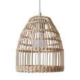 thumbnail image 1 of Matsuzay Pantalla de ratán Boho Scandi colgante hecho a mano para la sala de estar del hogar Iluminación novedosa, 1 of 1