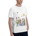thumbnail image 2 of Bingfone Herbs And Wildflowers Men'S Loose Fit Short-Sleeve Pocket T-Shirt, 2 of 7