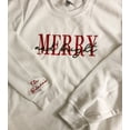 thumbnail image 4 of Embroidered Merry And Bright Christmas Crewneck, 4 of 4