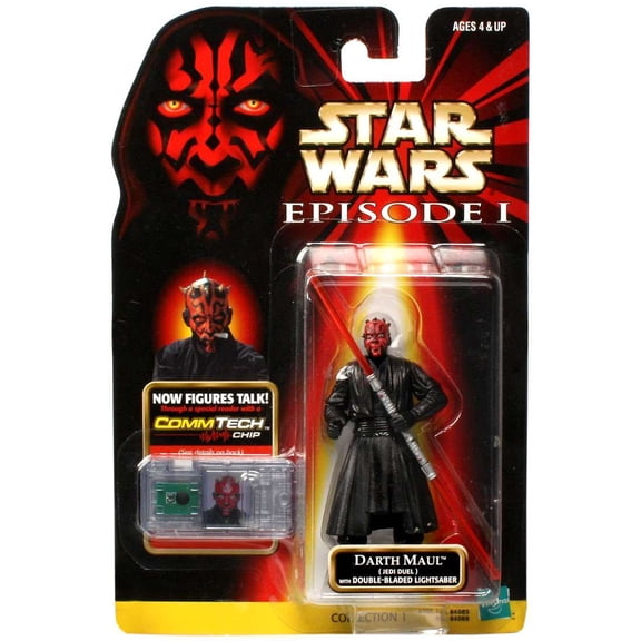Star Wars 1999 Episode I Basic Darth Maul Action Figure (Jedi Duel)