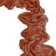 thumbnail image 2 of Mantel Banderines de mesa de crepé, mantel de gasa plisada de 90x180cm, decoración para bodas y eventos, color rojo óxido, 1 unidad Rkxzt, 2 of 9