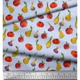 thumbnail image 3 of Soimoi Blue Velvet Fabric Fruits & Vegetable Print Fabric by the Yard 60 Inch Wide, 3 of 3
