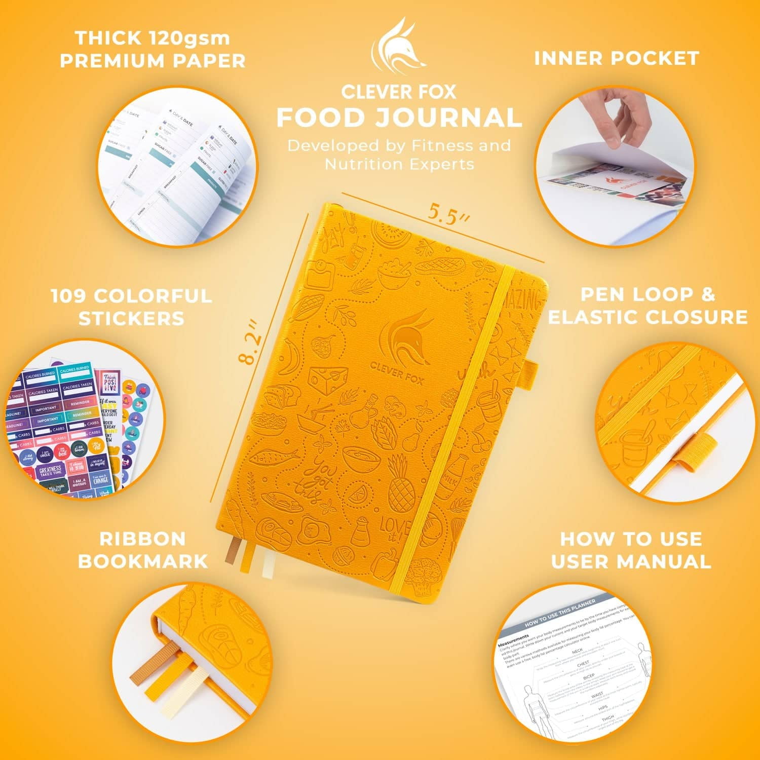 Clever Fox Food Journal