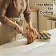 thumbnail image 4 of Acrylic Cutting Board with Counter Lip, Clear Cutting Boards for Kitchen Counter Non Slip, Large Cutting Board-5mm, 4 of 5