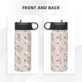 thumbnail image 3 of Sikiie Butterfly Flower Print 18OZ Insulated Straw Cup, Portable Leak-proof Sports Water Bottle, Stainless Steel Water Cup Suitable for Home and Outdoor, 3 of 8