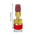 thumbnail image 7 of R1234YF Low Side Quick Connector For Car Airconditioning 14mm Female X 1/4" SAE Male Connector Adapter Tool, 7 of 7