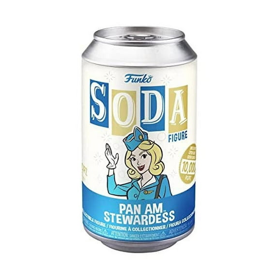 Funko POP! Soda Pan Am Stewardess 4.25" Vinyl Figure in a Can
