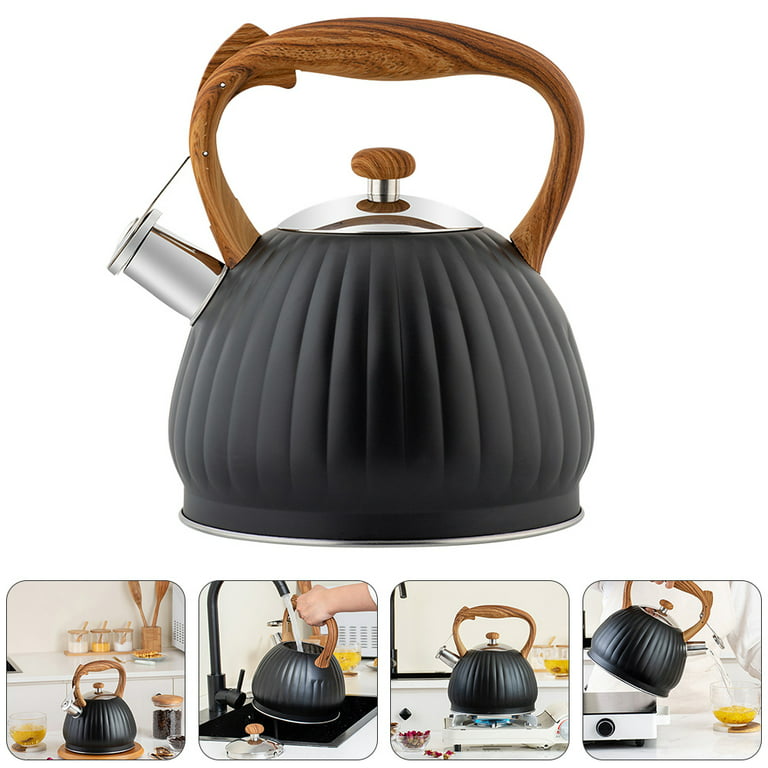 1 Pc Stovetop Whistling Kettle Camping Kettles for Boiling Water