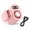 Pink, variant on Car Air Conditioner, Portable Car Air Conditioner Fan with LED Display, Rechargeable Clip On Cooling Fan, 360° Rotation Mini AC Fan for Car Truck SUV RV Travel