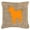 Orange, variant on Carolines Treasures BB1082-BL-BN-PW1818 Akita Burlap and Brown Indoor & Outdoor Decorative Fabric Pillow - 18 x 18 in.