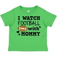 thumbnail image 3 of Inktastic I Watch Football with My Mommy Boys Toddler T-Shirt, 3 of 5