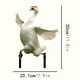 thumbnail image 5 of Goose Acrylic Garden Stake, Lawn Decorative Ground Plug, Cute Outdoor Yard Accent, for Home Garden, Lightweight Plastic, for Front Yard, Small Yard Decor, 5 of 6