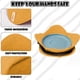 thumbnail image 5 of Juego de estantería para cuencos de microondas, soporte para platos de comida, asa reutilizable, microfibra de poliéster, accesorio multipropósito para cocina, microondas, 7 pulgadas, 5 of 6