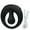 M, variant on Xbonp Vibrating Rings Massager 8 Vibrating Modes Sex Toy for Men Black M