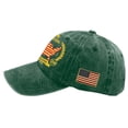 thumbnail image 6 of 250th USA Anniversary Denim Baseball Cap America's Commemorative Patriotic Hats Green One Size, 6 of 7