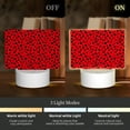 thumbnail image 3 of Fotbe Ladybug Dotted Pattern Acrylic Night Light Gift with 3 Color ModesTouch-Sensitive LED Lamp Perfect Gift for Mother's Day, Birthday, or Christmas, 3 of 9