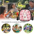 thumbnail image 6 of Jeiento Rabbit Backpack and Lunch Bag Set for Girls 6-8 Kids School Bookbag with Lunch Box Pencil Case Strawberry Elementary Primary Students Schoolbag Set, 3 IN 1, 6 of 7
