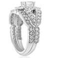 thumbnail image 2 of Silvago Jewel 14K White Gold Plated Diamond Ring - Princess Cut Excellent 1.2 Ct Diamond Ring For Women's - Bridal Diamond Jewellery Engagement Rings for Her - Classic Engagement Rings for Her, 2 of 3