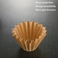 thumbnail image 4 of YWIYIUD Disposable Small Coffee Filters, 250PCS UnbleachedBasket Coffee Paper Filter for 4-5 Cup Coffee Maker, Coffee Kit Suitable for Home Coffee Maker, 4 of 9