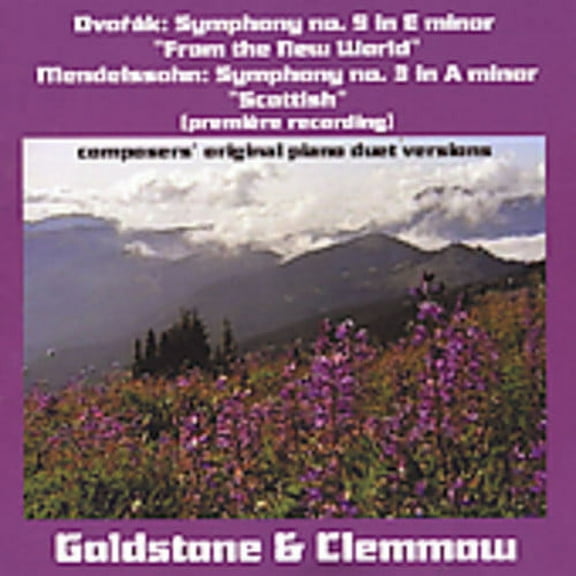 Goldstone & Clemmow Piano Duo - Symphony 9 & 3 Composer's Orig Piano Duet Versions - Music & Performance - CD