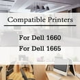 thumbnail image 2 of RHEA- 2-Pack Compatible Toner Cartridge Replacement For 1660W 1660Cnw Printer, 2 of 3